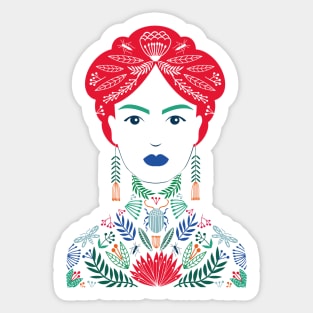 Tattoo Woman Sticker